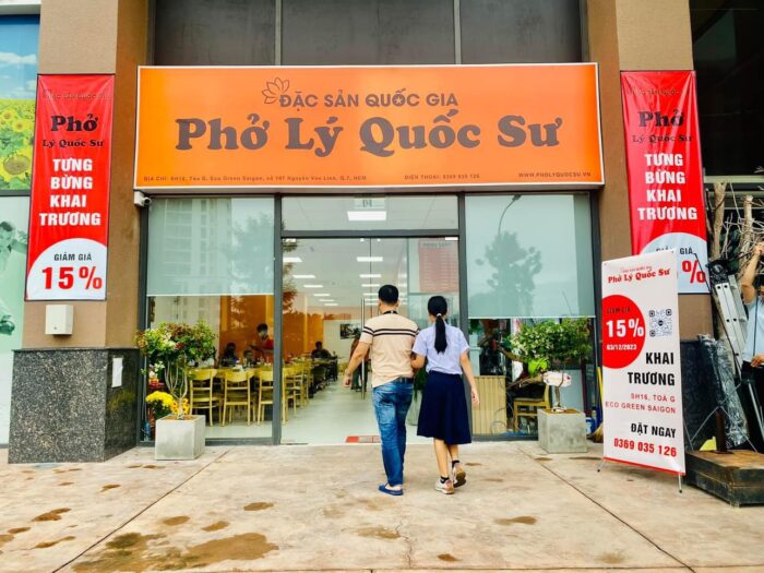 Phở Lý Quốc Sư Eco Quận 7 tại SH16, Tòa G, EcoGreen Sài Gòn, Quận 7, Hồ Chí Minh, Hotline: 036 9035126